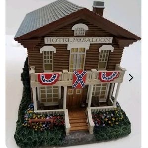 2003 Hawthorne Village "Hotel and Saloon" Civil War Village Collection